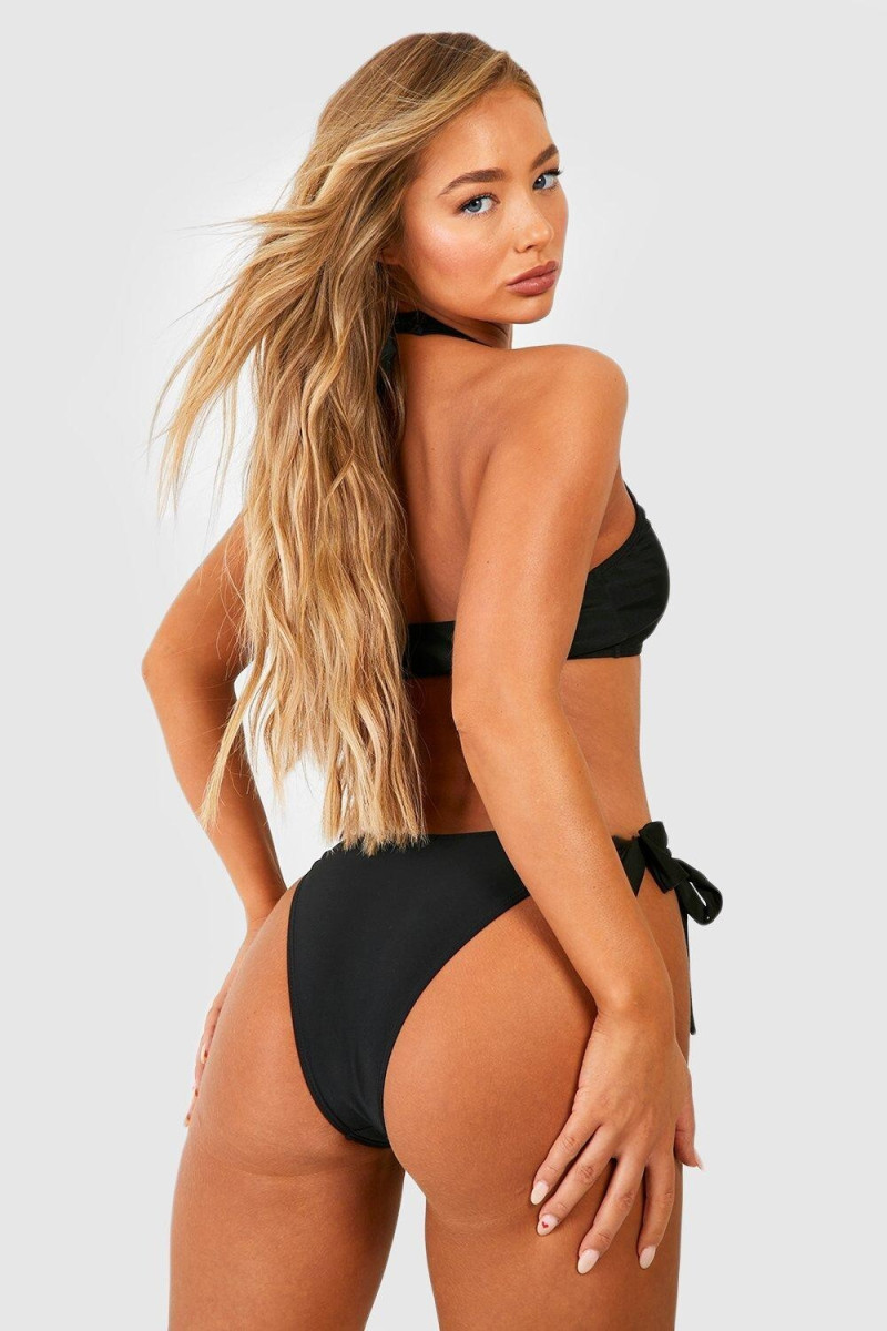 Amber Jepson featured in  the Boohoo catalogue for Spring/Summer 2023