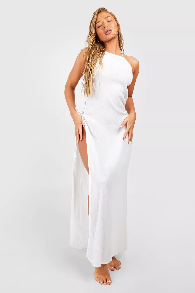 Amber Jepson featured in  the Boohoo catalogue for Spring/Summer 2023