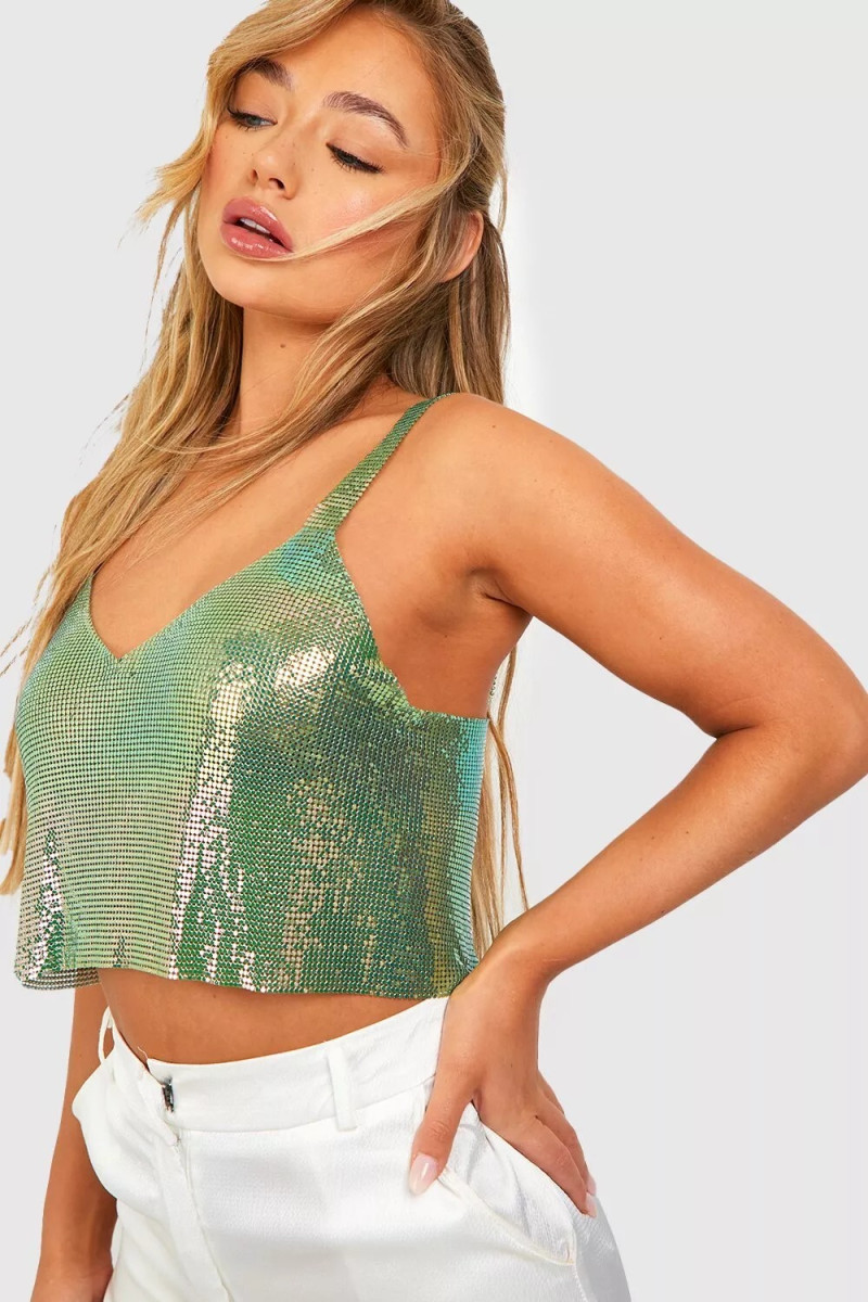 Amber Jepson featured in  the Boohoo catalogue for Spring/Summer 2023
