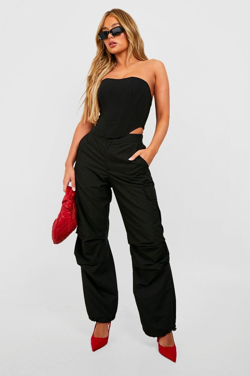 Amber Jepson featured in  the Boohoo catalogue for Spring/Summer 2023