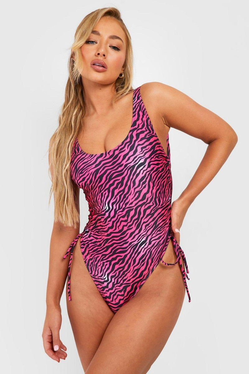 Amber Jepson featured in  the Boohoo catalogue for Spring/Summer 2023