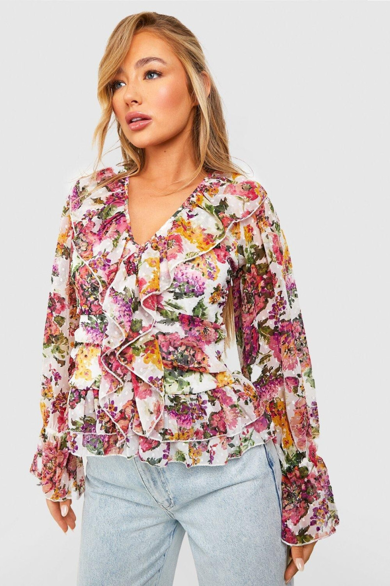 Amber Jepson featured in  the Boohoo catalogue for Spring/Summer 2023