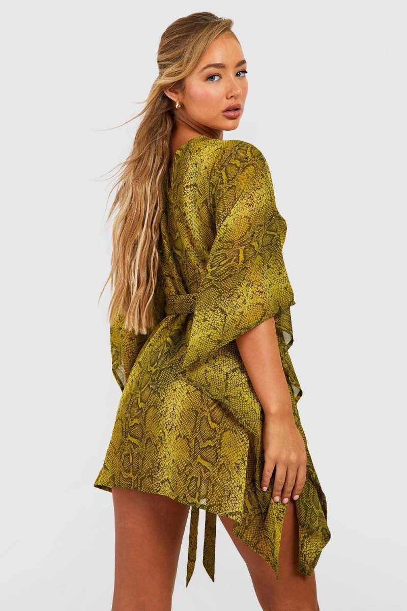 Amber Jepson featured in  the Boohoo catalogue for Spring/Summer 2023