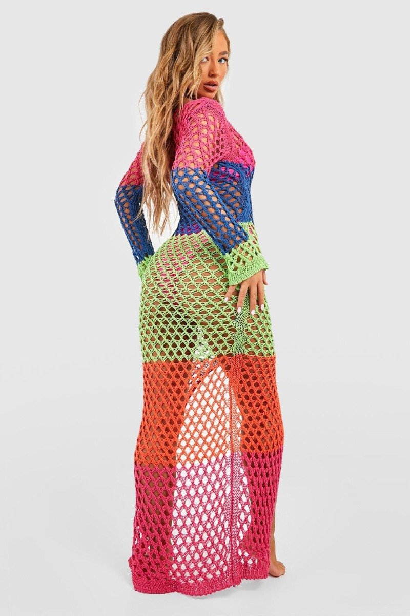 Amber Jepson featured in  the Boohoo catalogue for Spring/Summer 2023