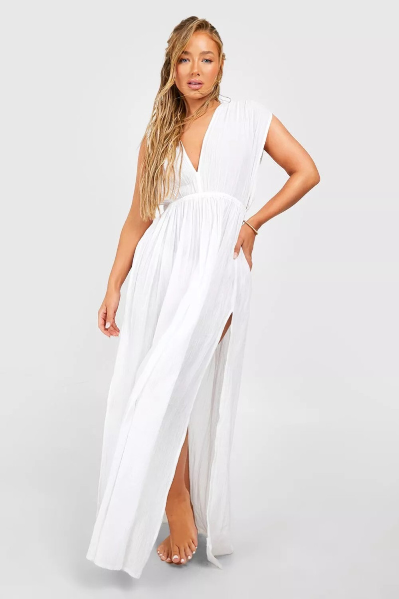 Amber Jepson featured in  the Boohoo catalogue for Spring/Summer 2023