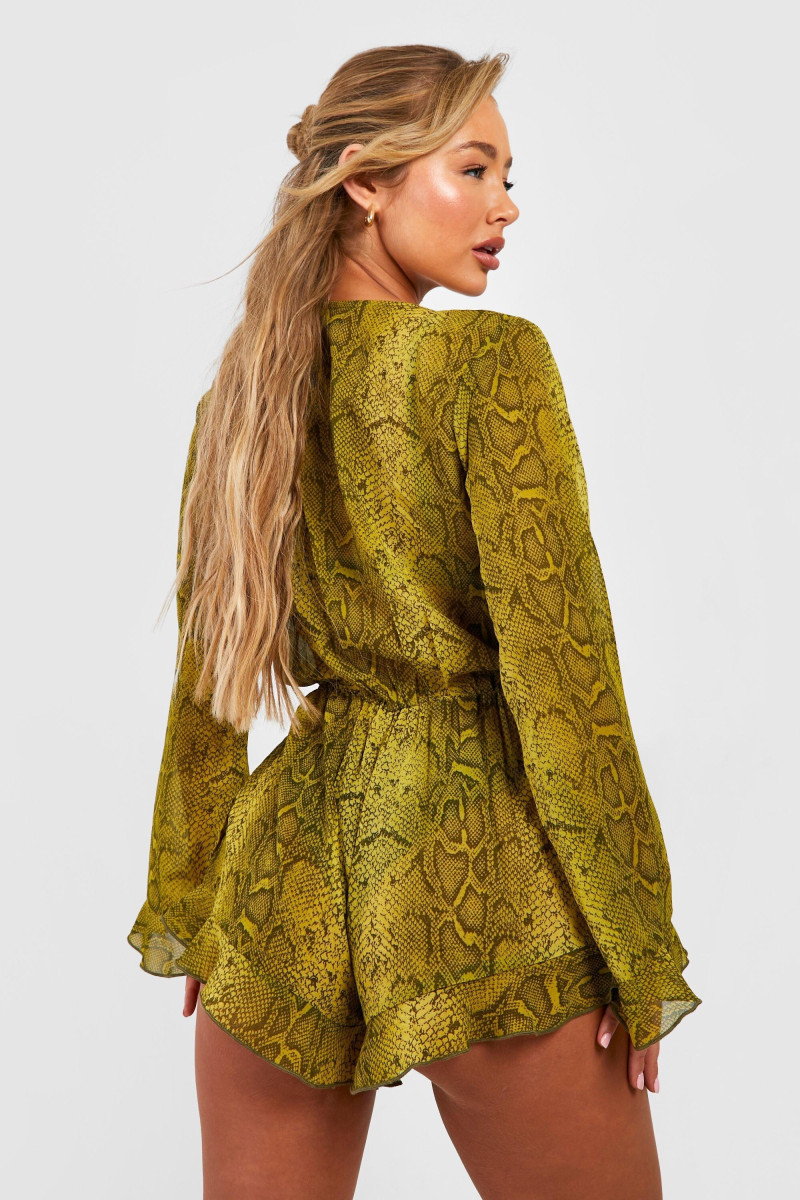 Amber Jepson featured in  the Boohoo catalogue for Spring/Summer 2023