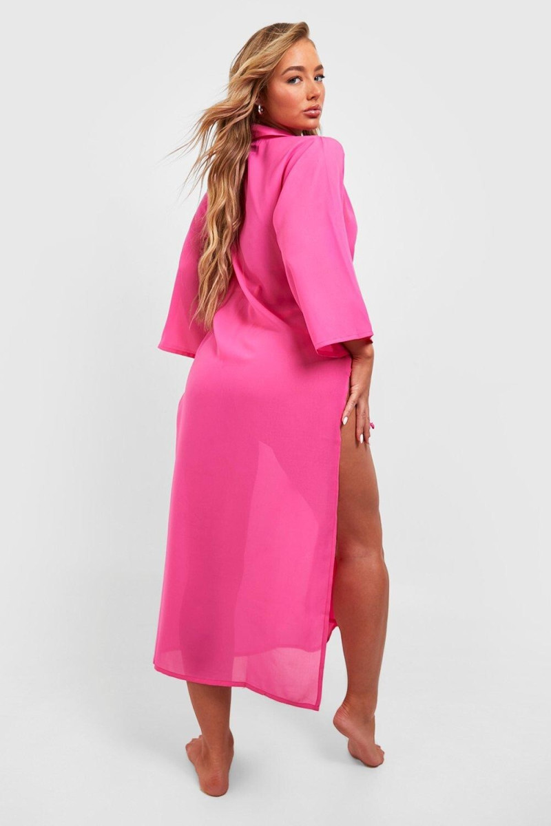 Amber Jepson featured in  the Boohoo catalogue for Spring/Summer 2023