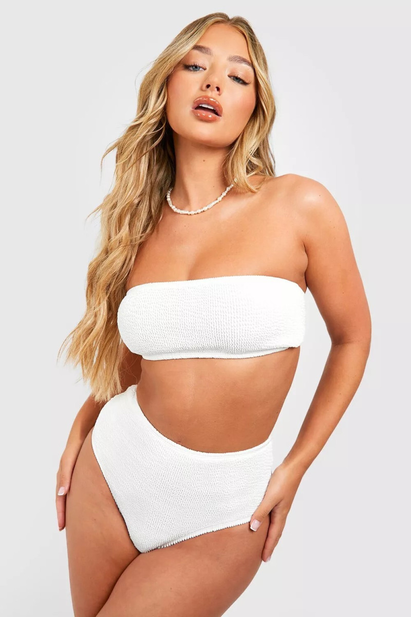 Amber Jepson featured in  the Boohoo catalogue for Spring/Summer 2023