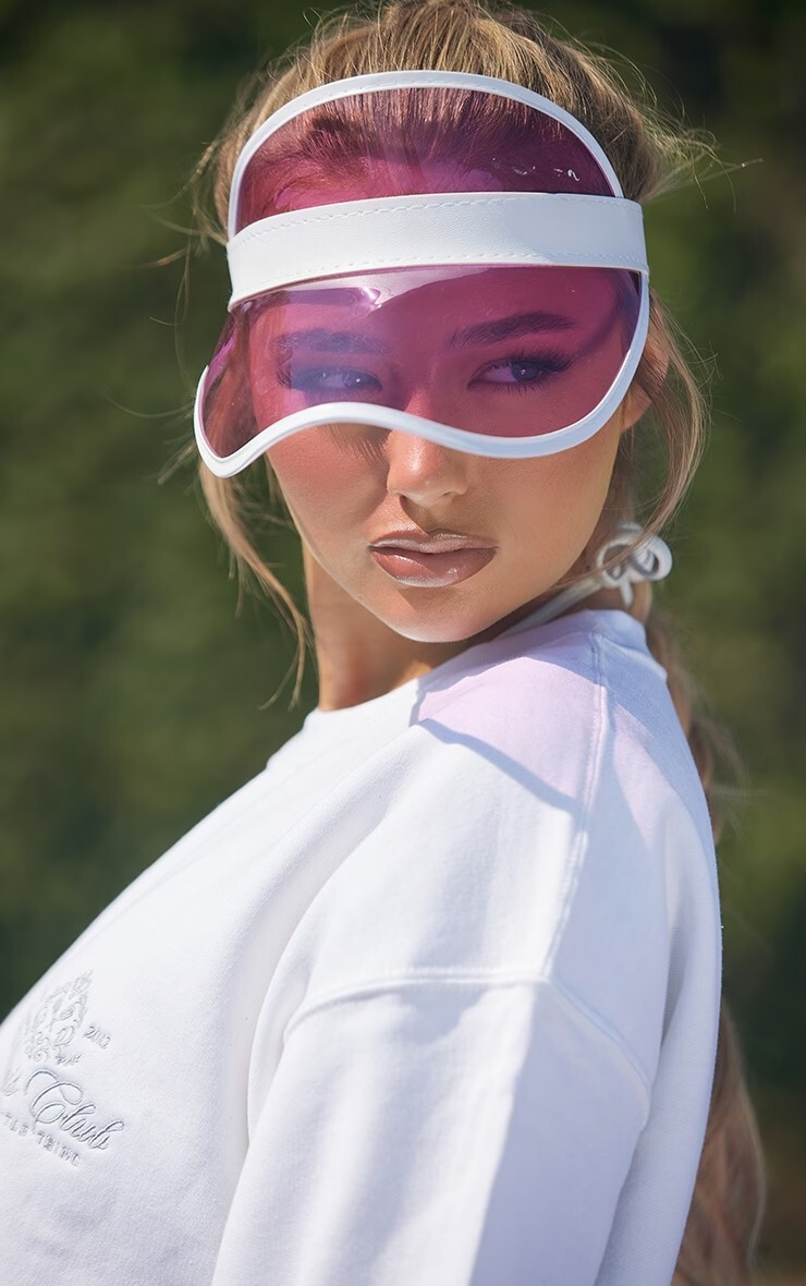 Amber Jepson featured in  the PrettyLittleThing catalogue for Summer 2023