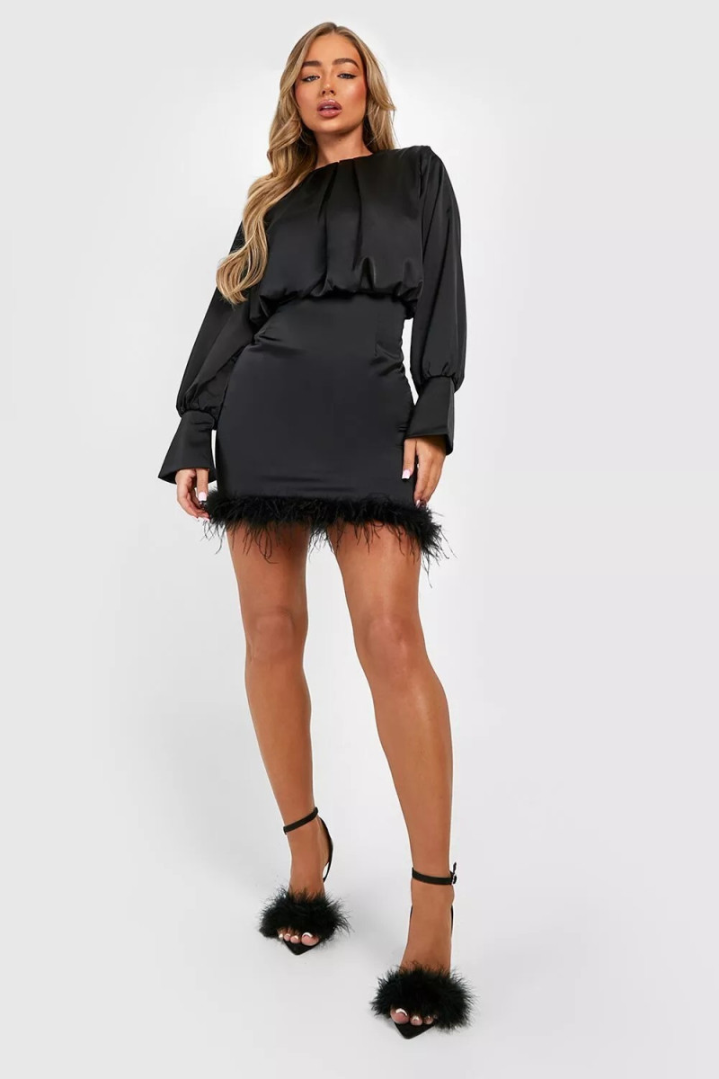 Amber Jepson featured in  the Boohoo catalogue for Summer 2023