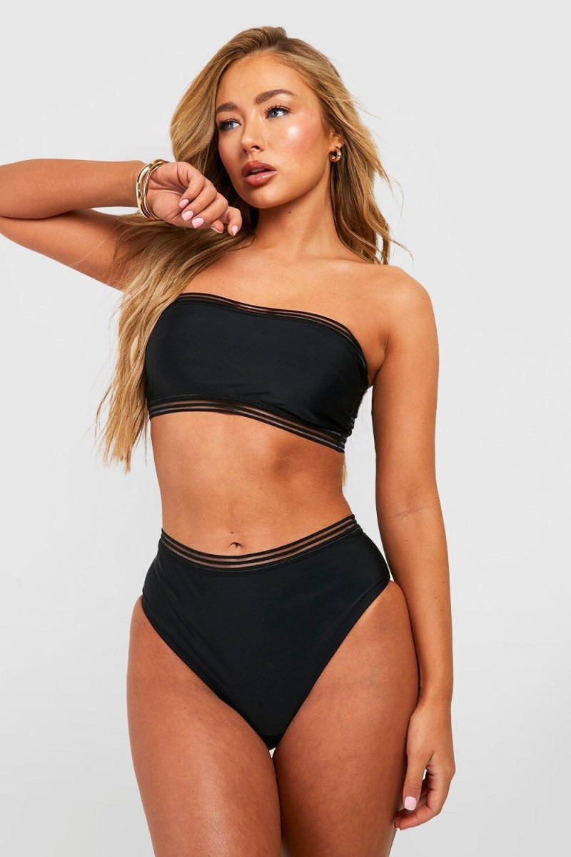 Amber Jepson featured in  the Boohoo catalogue for Summer 2023