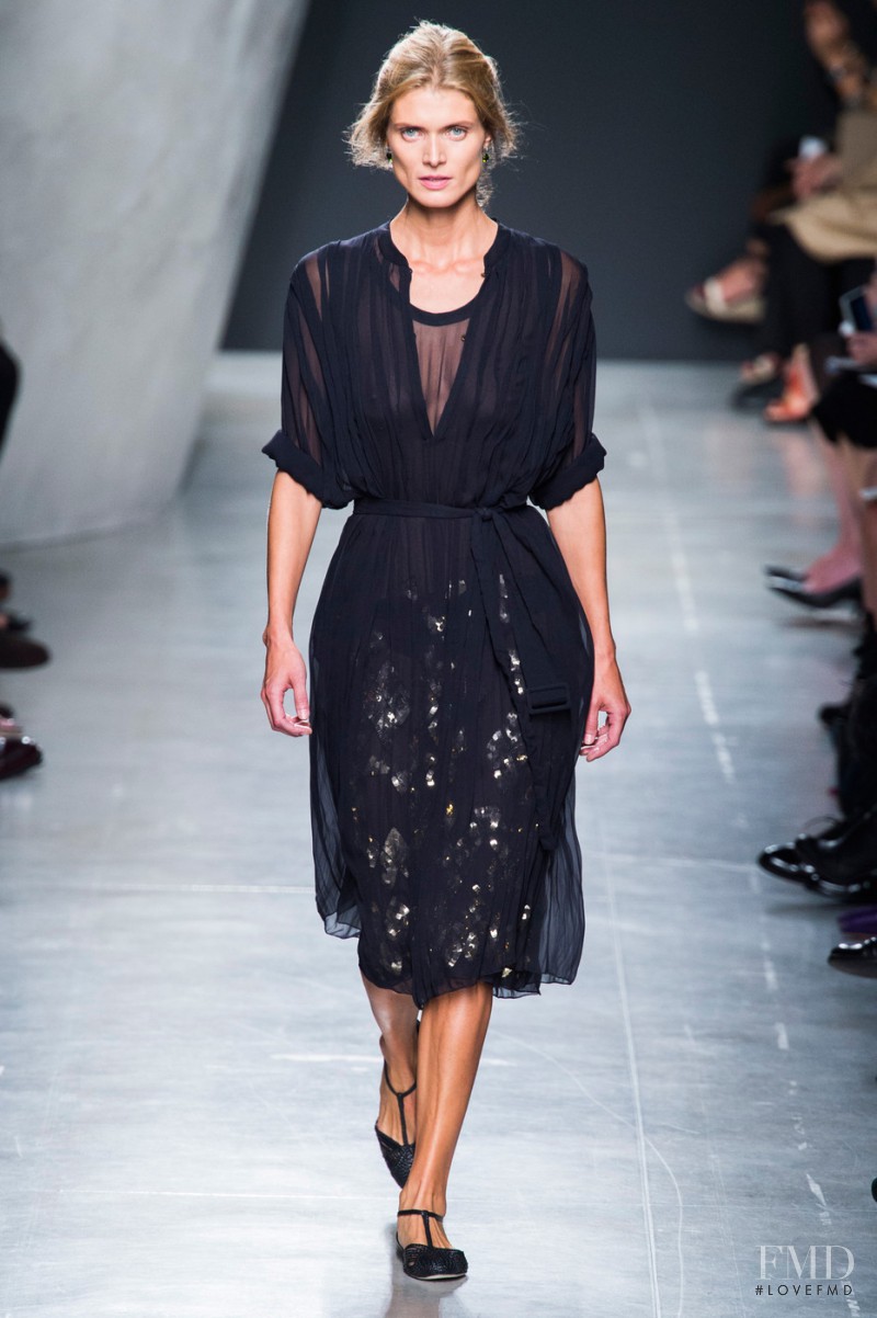 Malgosia Bela featured in  the Bottega Veneta fashion show for Spring/Summer 2015