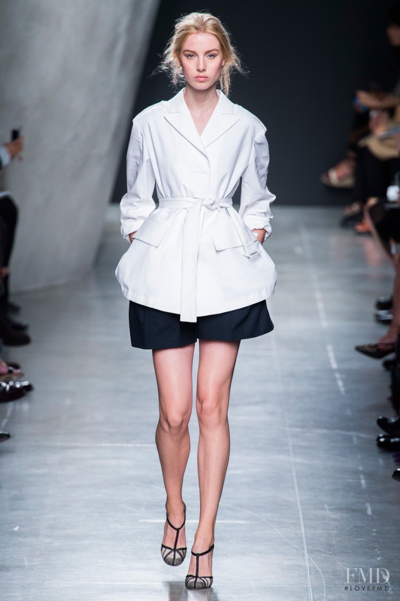 Jo Molenaar featured in  the Bottega Veneta fashion show for Spring/Summer 2015