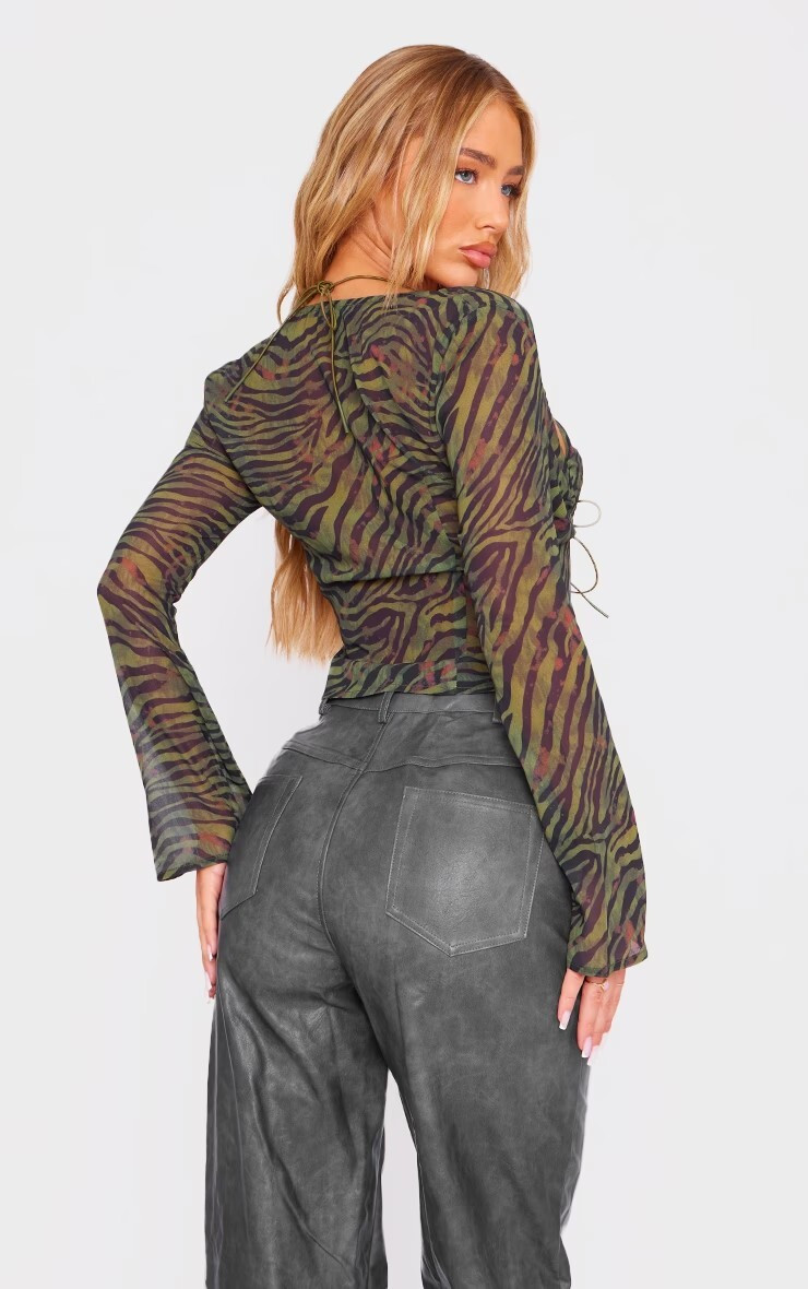 Amber Jepson featured in  the PrettyLittleThing catalogue for Spring/Summer 2024