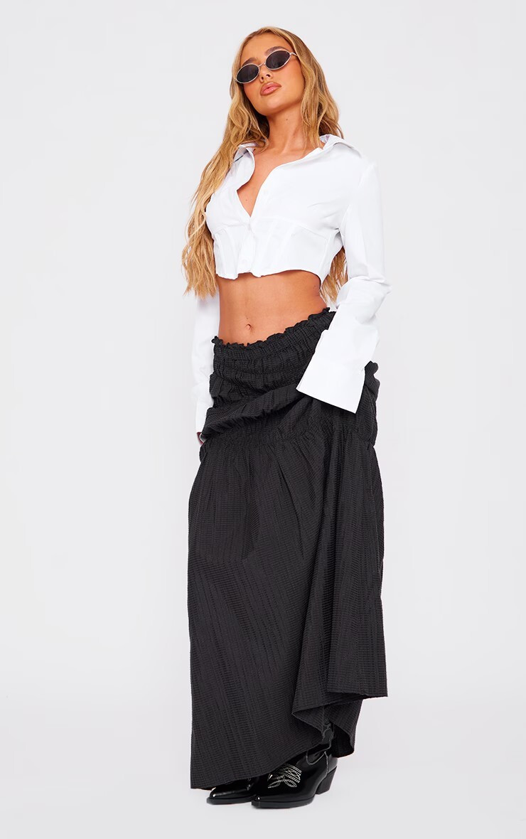 Amber Jepson featured in  the PrettyLittleThing catalogue for Spring/Summer 2024