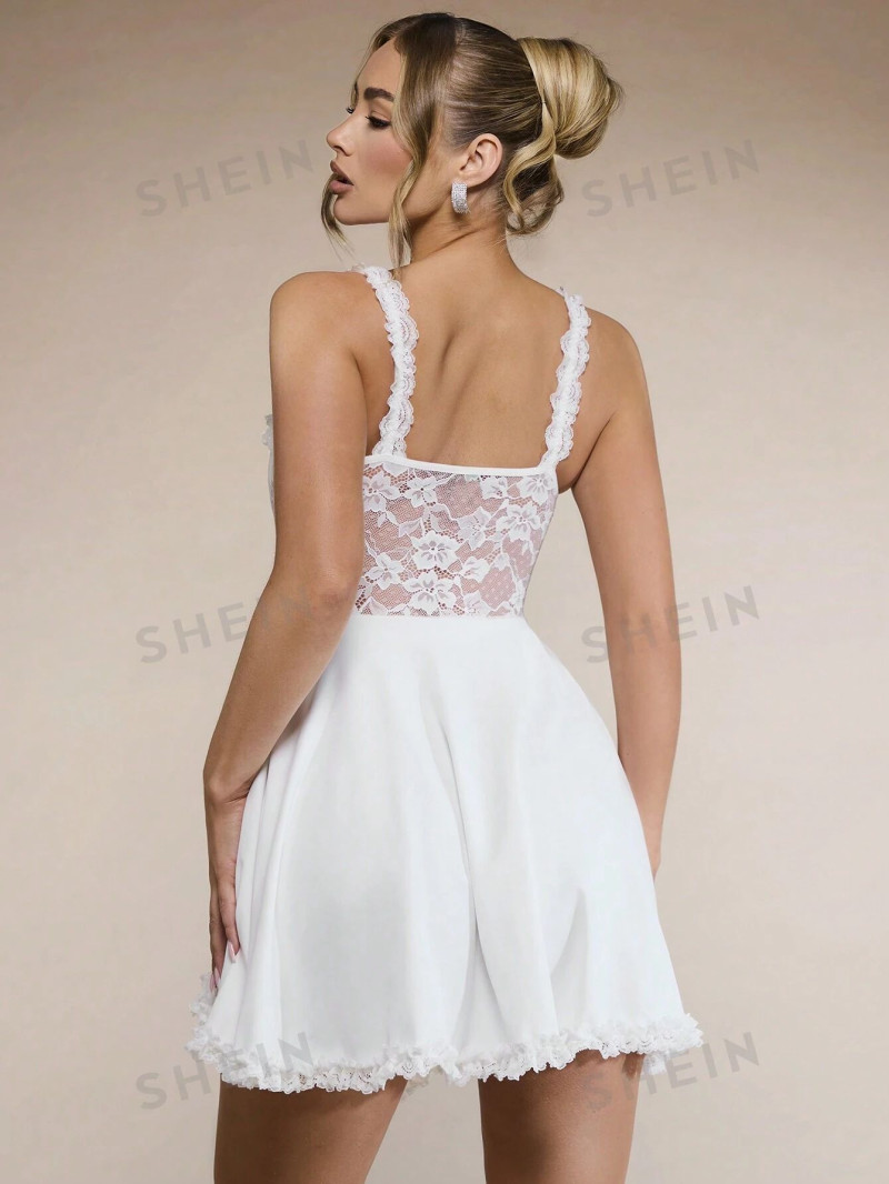 Amber Jepson featured in  the Shein catalogue for Spring/Summer 2024
