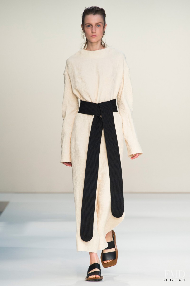 Morta Kontrimaite featured in  the Marni fashion show for Spring/Summer 2015