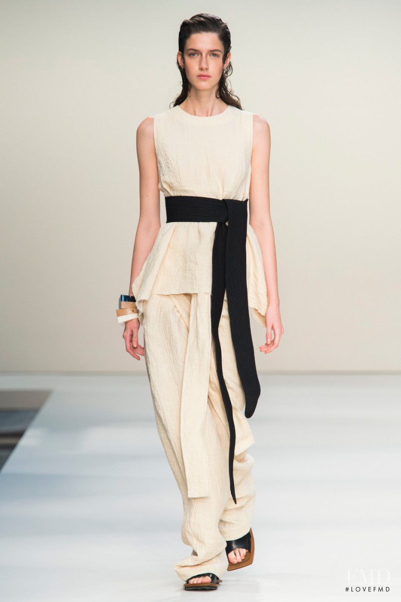 Josephine van Delden featured in  the Marni fashion show for Spring/Summer 2015