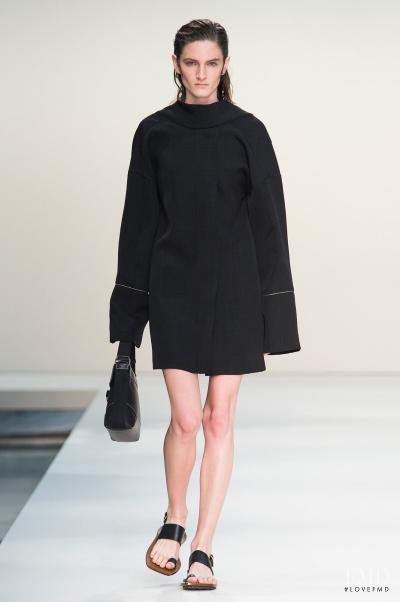 Carly Moore featured in  the Marni fashion show for Spring/Summer 2015