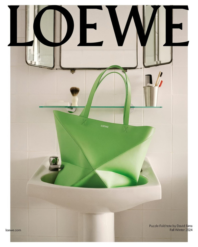 Loewe advertisement for Autumn/Winter 2024