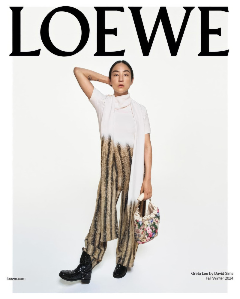 Loewe advertisement for Autumn/Winter 2024