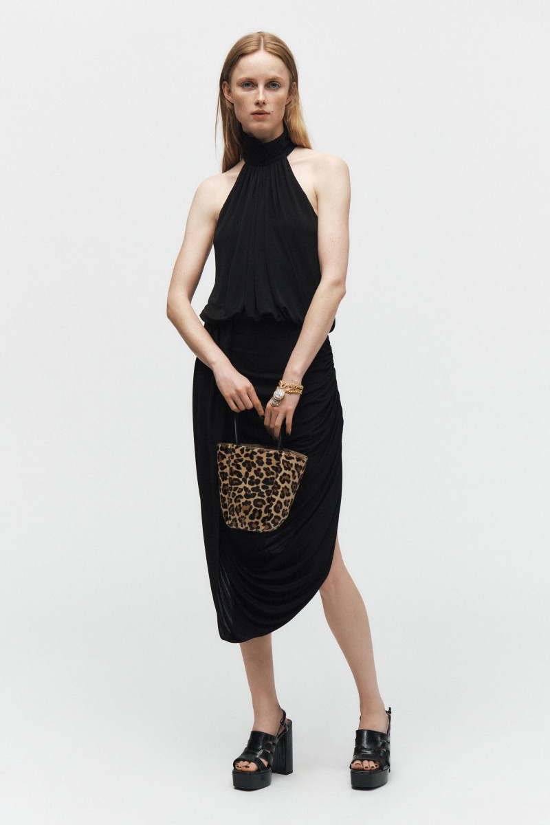 Rianne Van Rompaey featured in  the Zara catalogue for Pre-Fall 2024