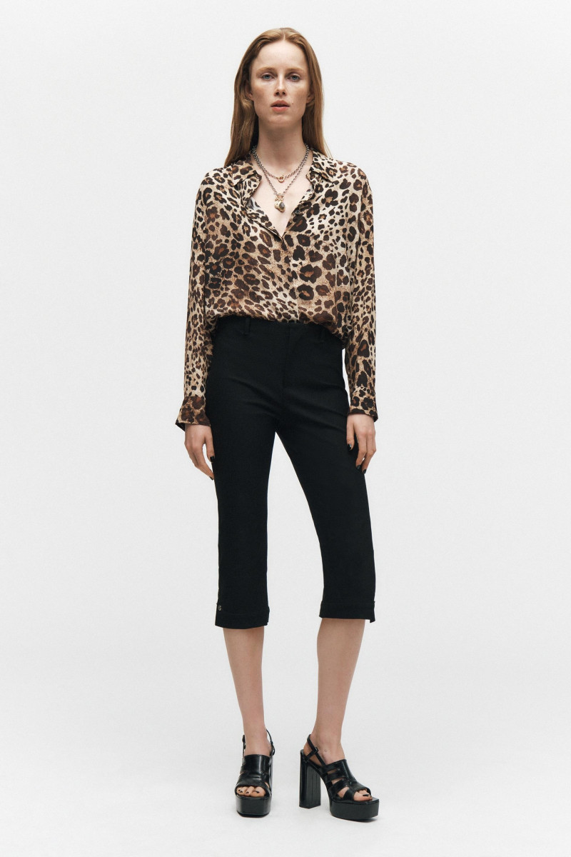 Rianne Van Rompaey featured in  the Zara catalogue for Pre-Fall 2024