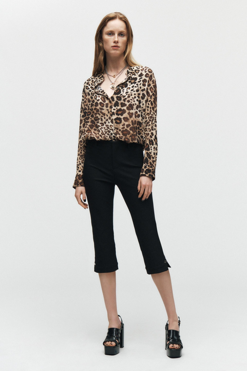 Rianne Van Rompaey featured in  the Zara catalogue for Pre-Fall 2024