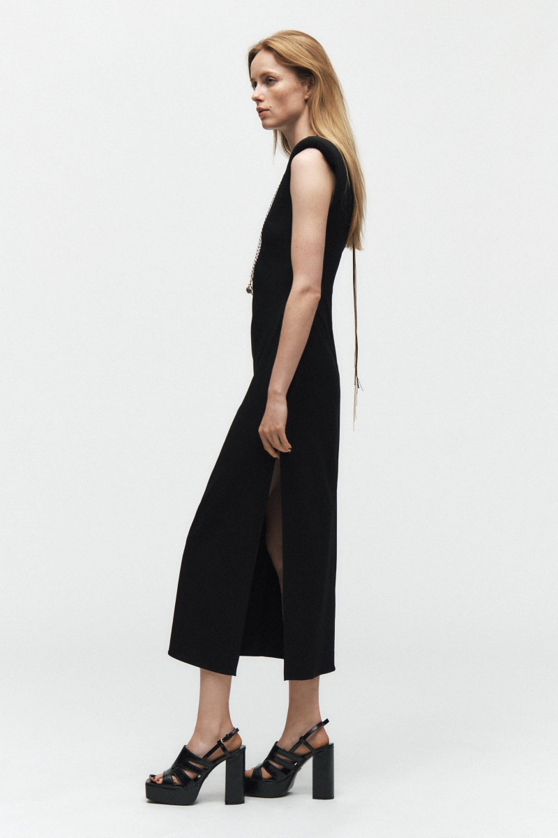 Rianne Van Rompaey featured in  the Zara catalogue for Pre-Fall 2024