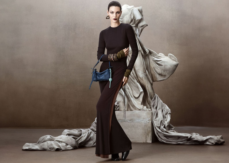 Vittoria Ceretti featured in  the Fendi advertisement for Autumn/Winter 2024