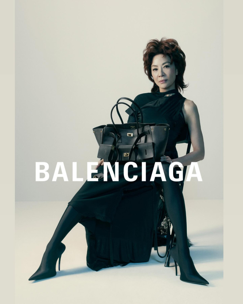 Balenciaga The Characters Rodeo Handbag 2024 Campaign advertisement for Pre-Fall 2024