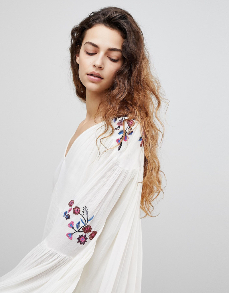 Marie Teissonniere featured in  the ASOS catalogue for Spring/Summer 2020