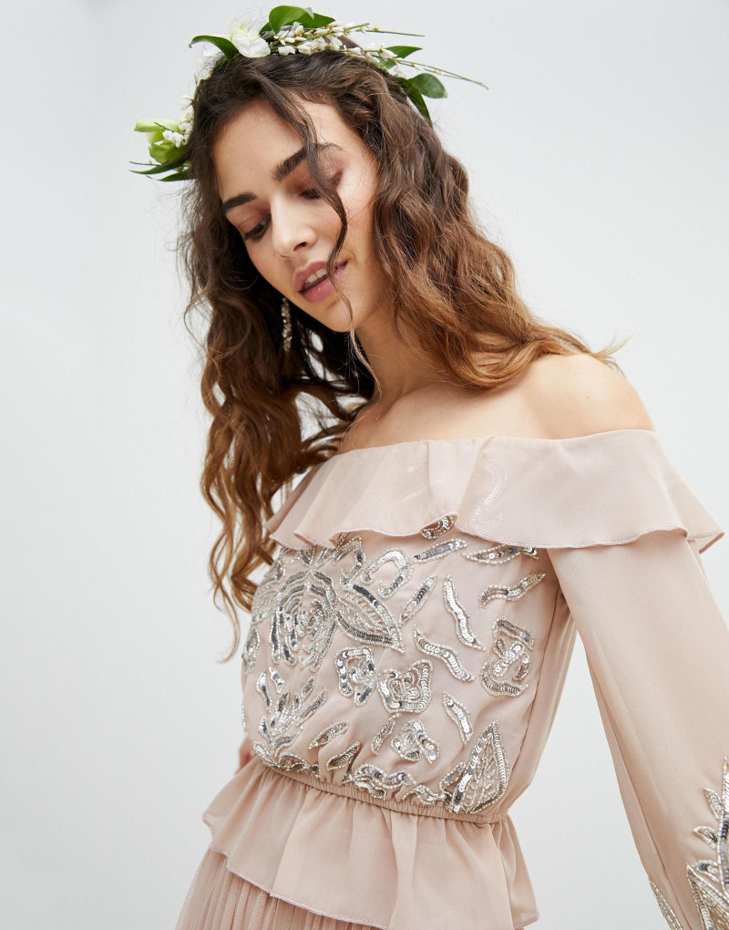 Marie Teissonniere featured in  the ASOS catalogue for Spring/Summer 2020