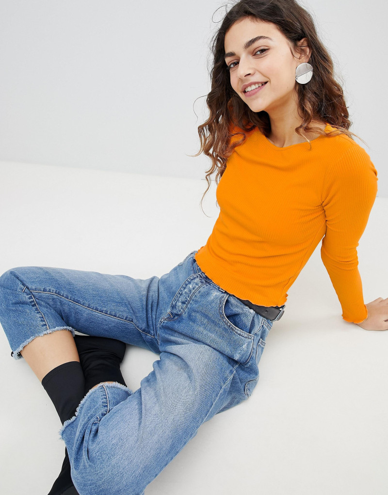 Marie Teissonniere featured in  the ASOS catalogue for Spring/Summer 2020