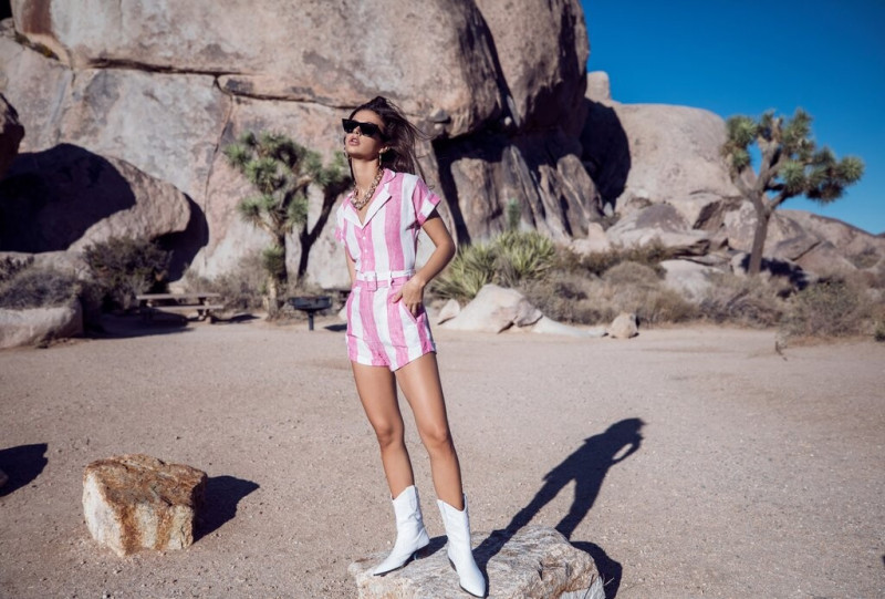 Marie Teissonniere featured in  the Beach Riot lookbook for Summer 2019