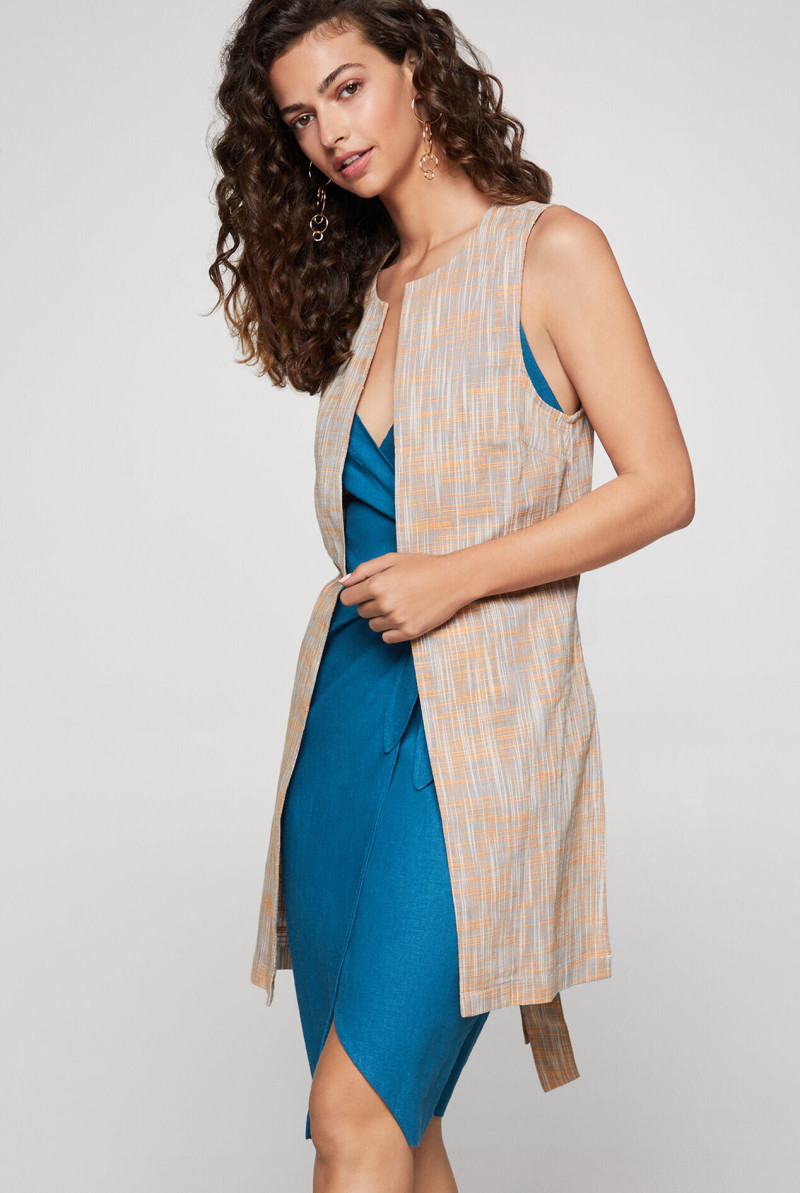 Marie Teissonniere featured in  the BCBGeneration catalogue for Summer 2020