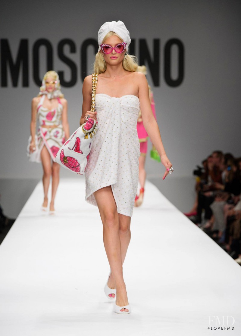Svetlana Zakharova featured in  the Moschino fashion show for Spring/Summer 2015