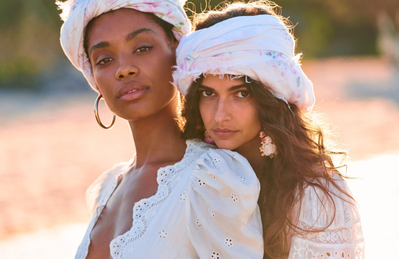 Marie Teissonniere featured in  the LoveShackFancy lookbook for Summer 2020