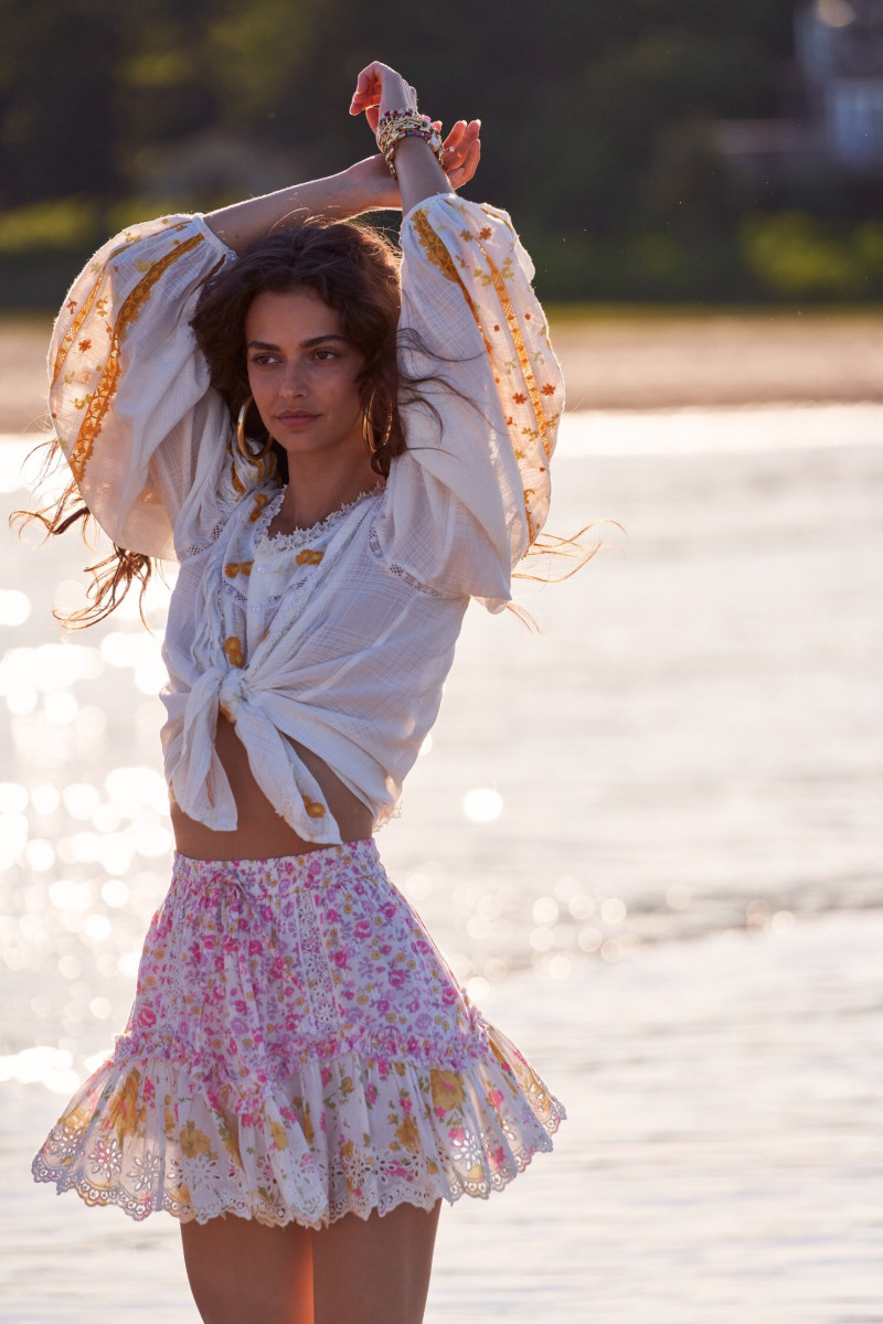 Marie Teissonniere featured in  the LoveShackFancy lookbook for Summer 2020