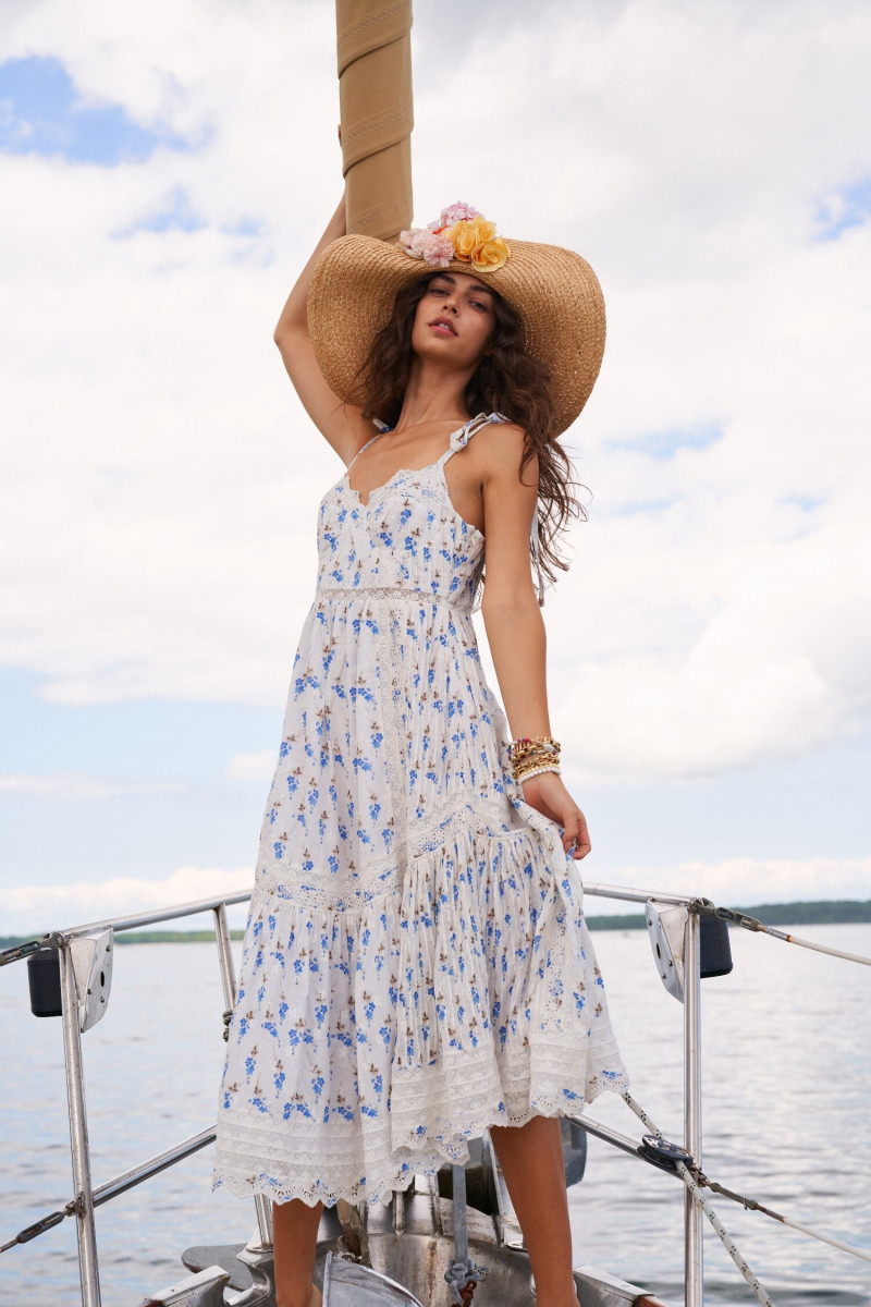 Marie Teissonniere featured in  the LoveShackFancy lookbook for Summer 2020