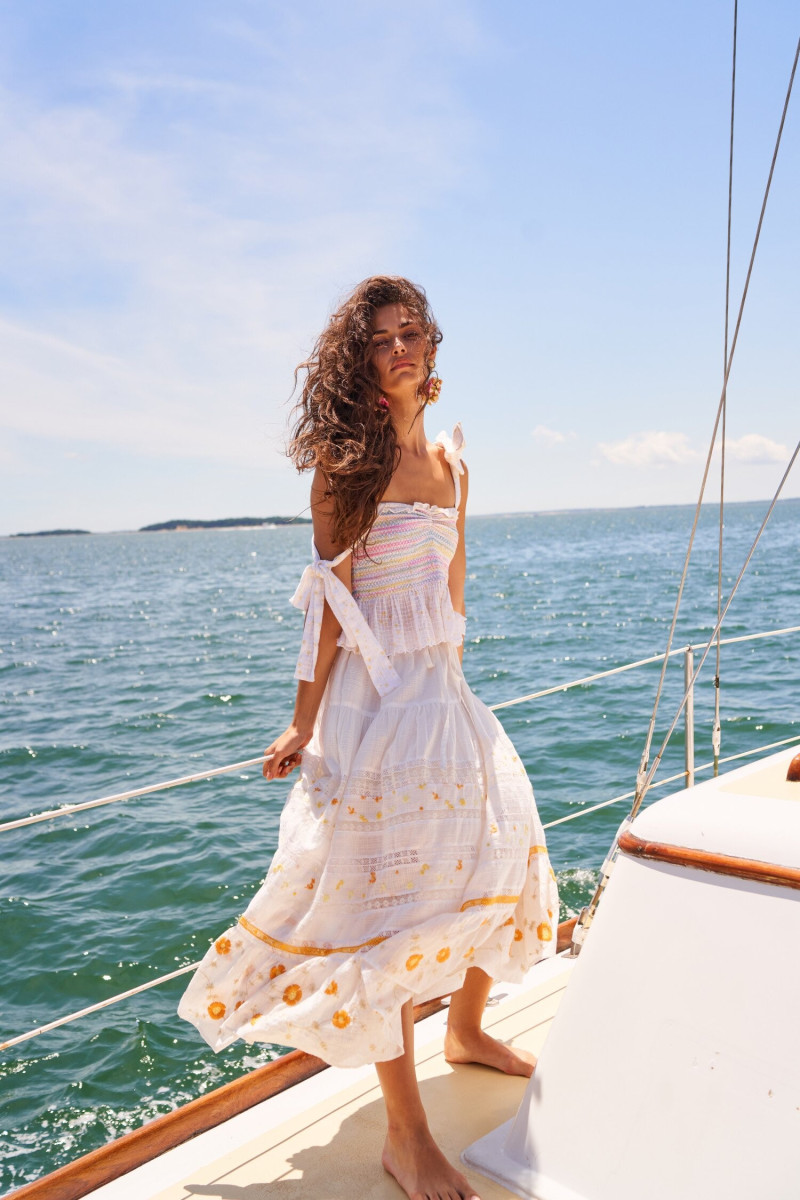 Marie Teissonniere featured in  the LoveShackFancy lookbook for Summer 2020