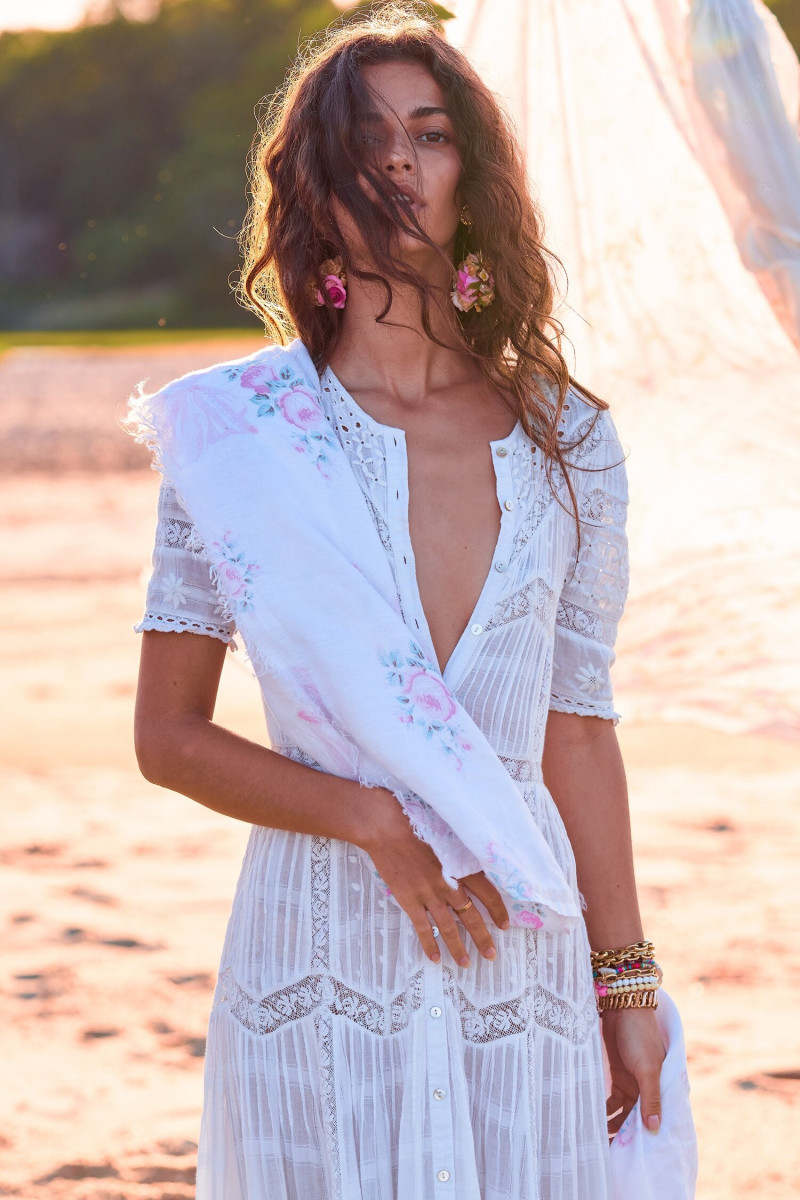 Marie Teissonniere featured in  the LoveShackFancy lookbook for Summer 2020