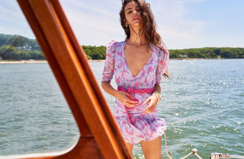 Marie Teissonniere featured in  the LoveShackFancy lookbook for Summer 2020