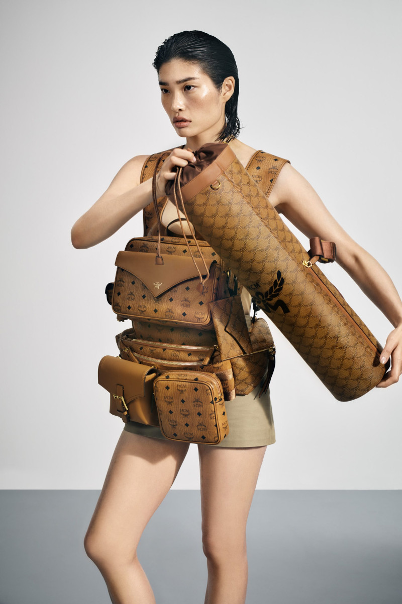 Stephanie Shiu featured in  the MCM From München to Mars advertisement for Autumn/Winter 2024