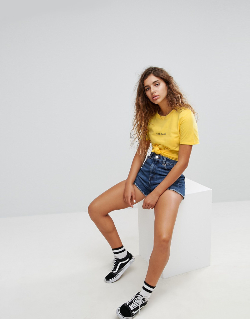 Marie Teissonniere featured in  the ASOS catalogue for Summer 2019