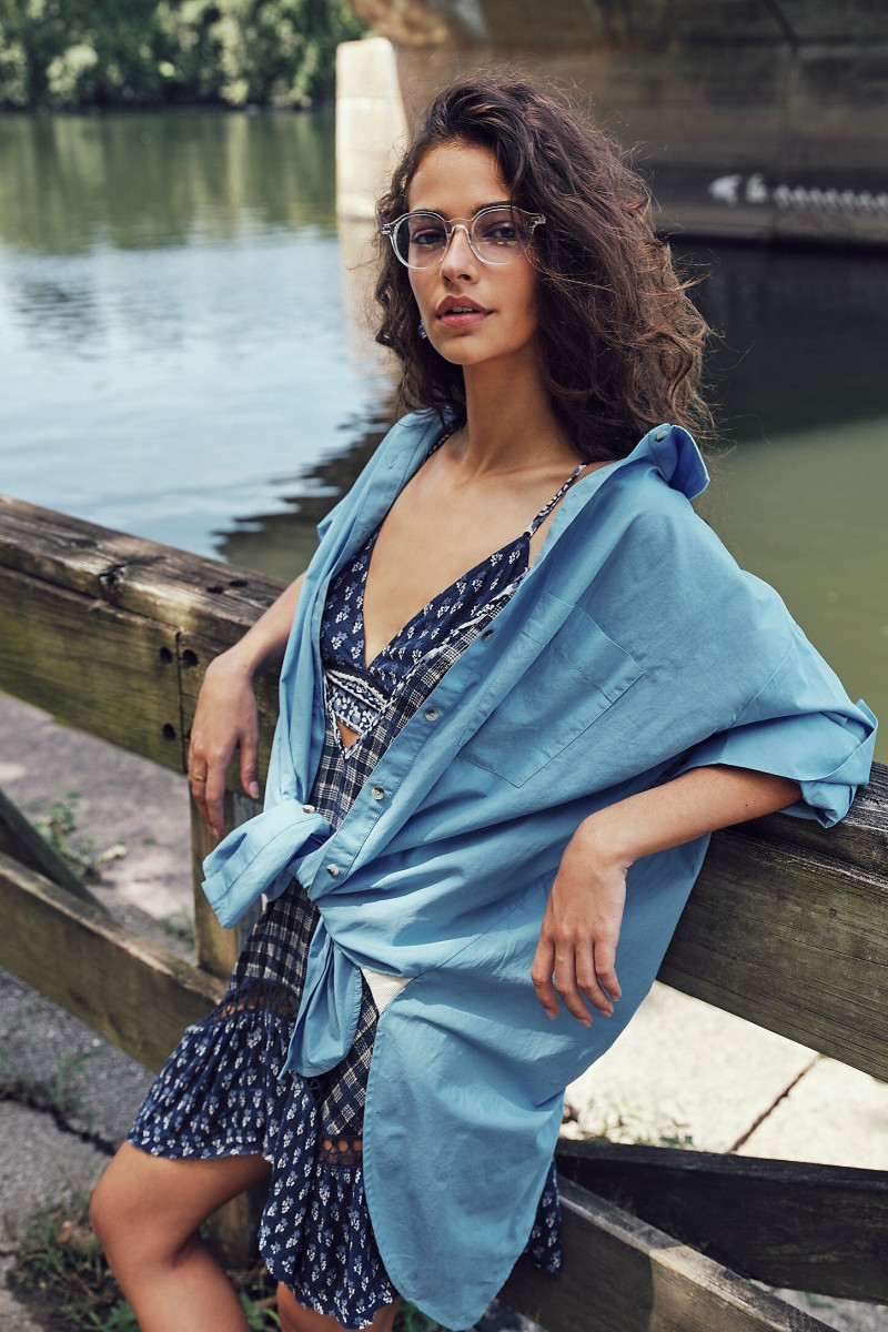 Marie Teissonniere featured in  the Free People lookbook for Fall 2020