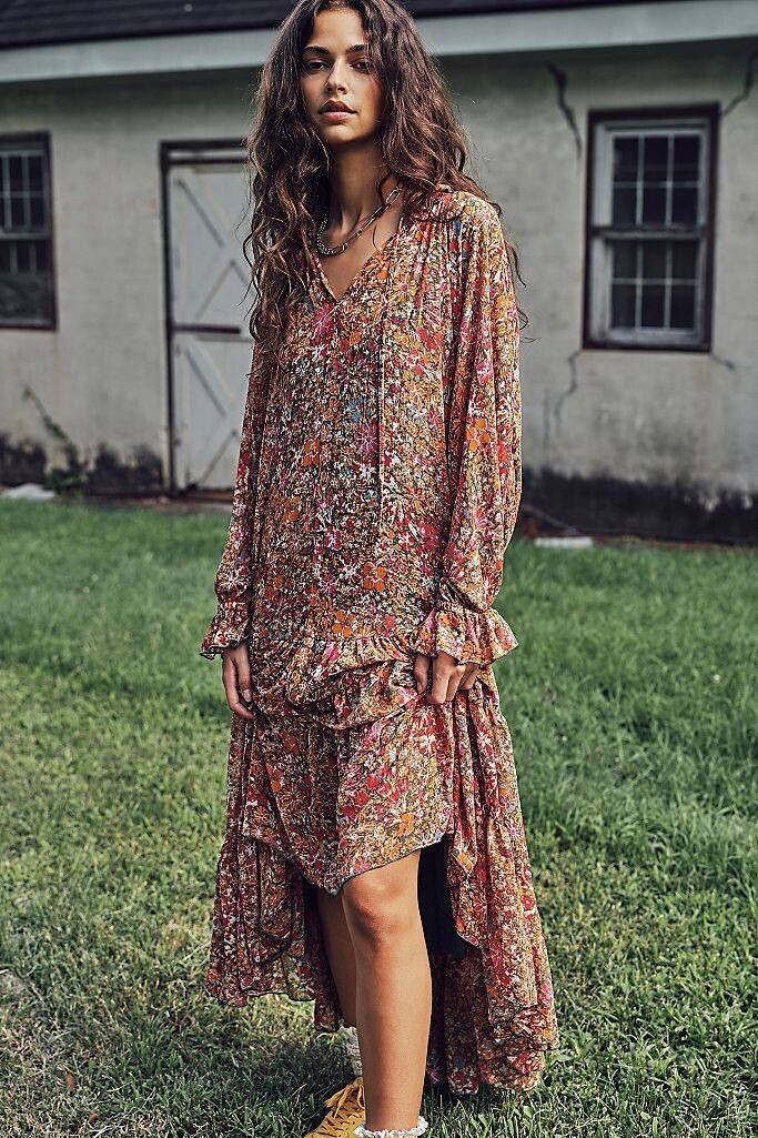 Marie Teissonniere featured in  the Free People lookbook for Fall 2020