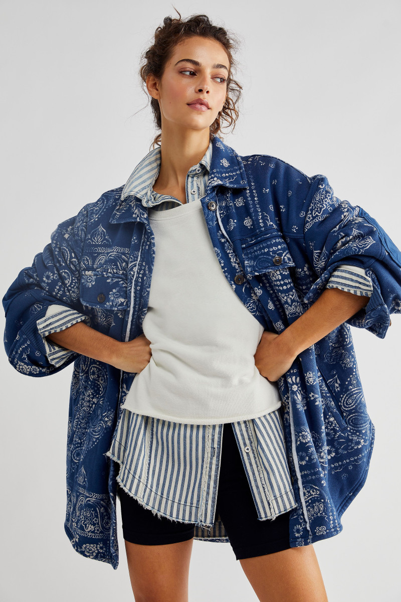 Marie Teissonniere featured in  the Free People catalogue for Summer 2021