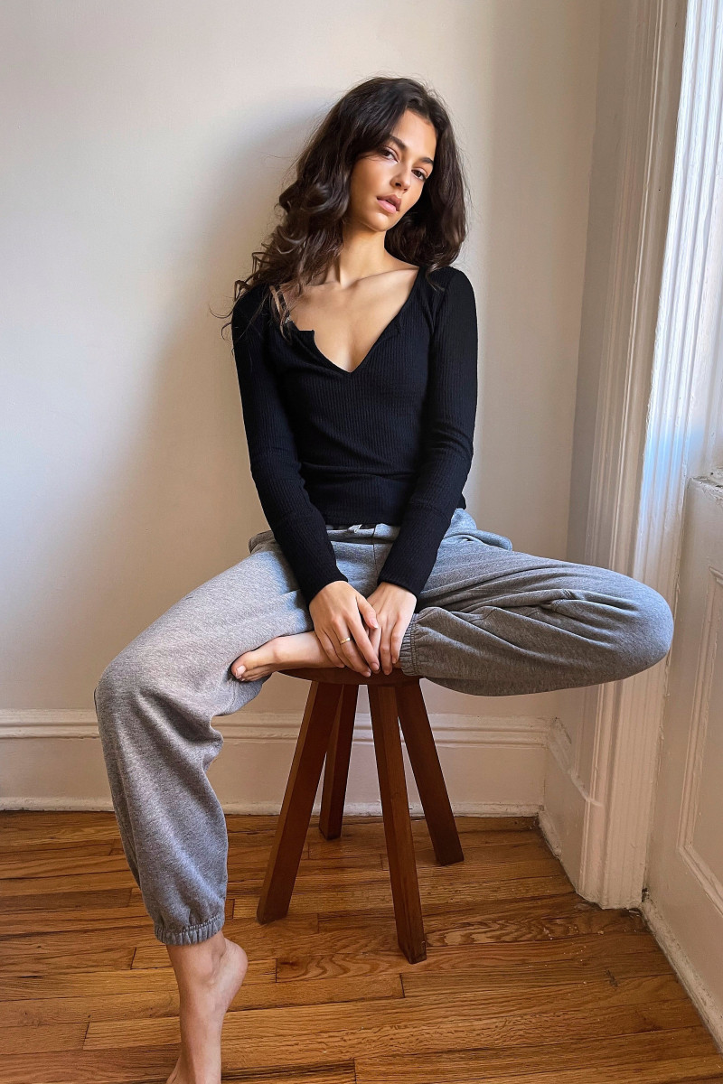 Marie Teissonniere featured in  the Free People catalogue for Summer 2021