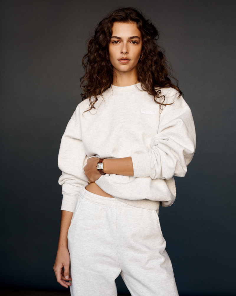 Marie Teissonniere featured in  the Sporty & Rich lookbook for Spring/Summer 2021